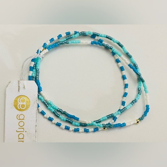 NEW Gorjana Laguna Gigi Stripe Bracelet Set - Picture 4 of 4
